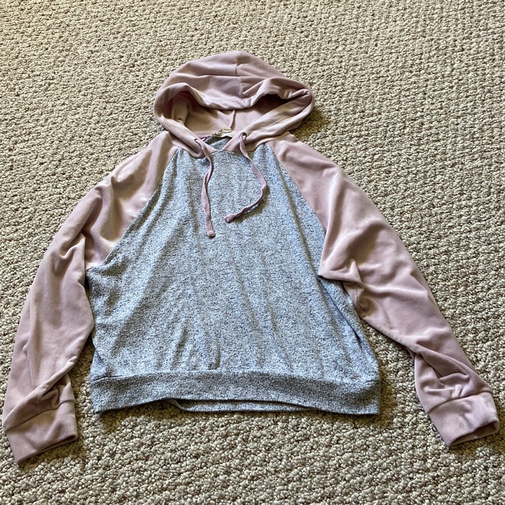 Pink Republic size S pink and gray sweatshirt